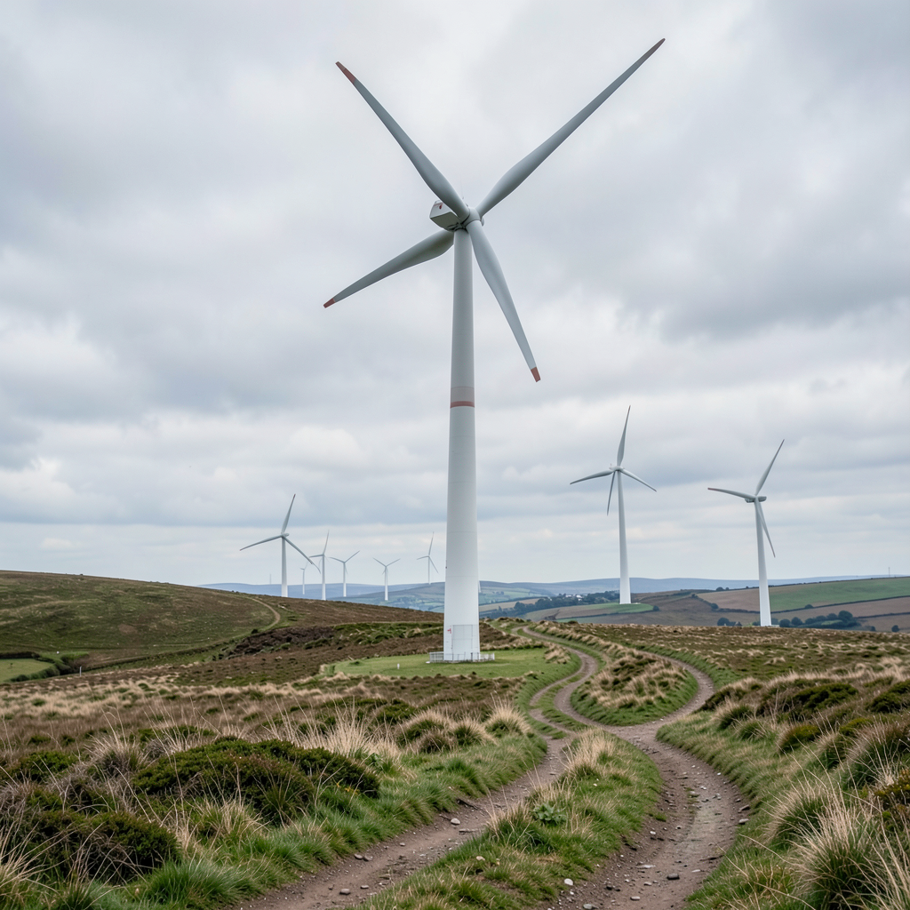 Calderdale planners to decide on access track for 150-metre wind turbine near Todmorden